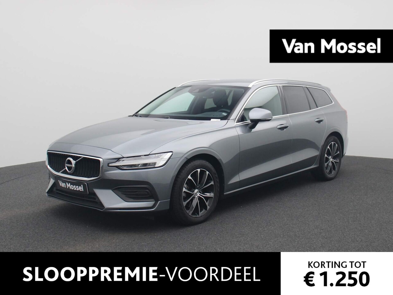 Volvo V60 - 2.0 D3 Momentum | Leder | Stoelverwarming | Camera | DAB | Apple Carplay / Android Auto | - AutoWereld.nl