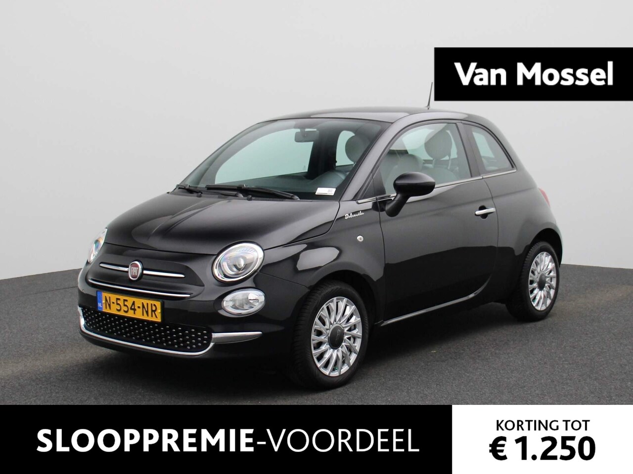 Fiat 500 - 1.0 Hybrid Dolcevita | PANORAMADAK | APPLE CARPLAY - ANDROID AUTO | CRUISE CONTROL | PARKE - AutoWereld.nl