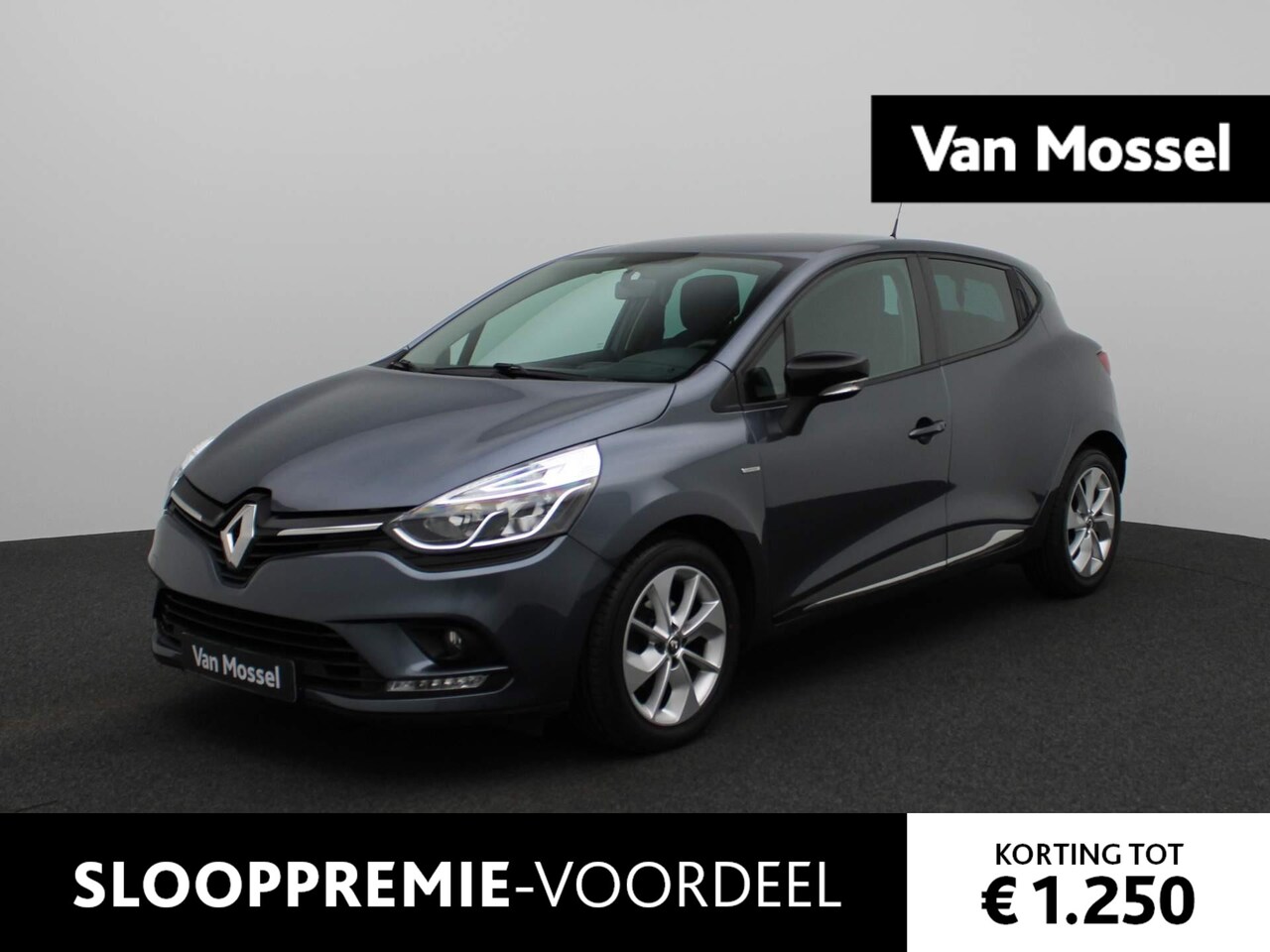 Renault Clio - 0.9 TCe Limited Automaat | Navi | Airco | Cruise | Bluetooth | Keyless Go+Entry | 12 Maand - AutoWereld.nl