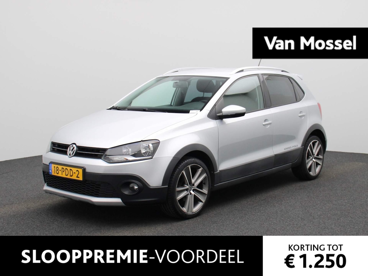 Volkswagen Polo - 1.2 TSI Cross | Climate Control | Lichtmetalen Velgen | - AutoWereld.nl