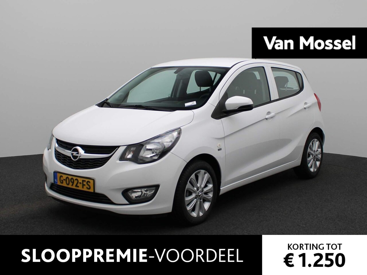 Opel Karl - 1.0 ecoFLEX 120 Jaar Edition | AIRCO | PARKEERSENSOREN | BLUETOOTH | 15"LICHTMETALEN VELGE - AutoWereld.nl