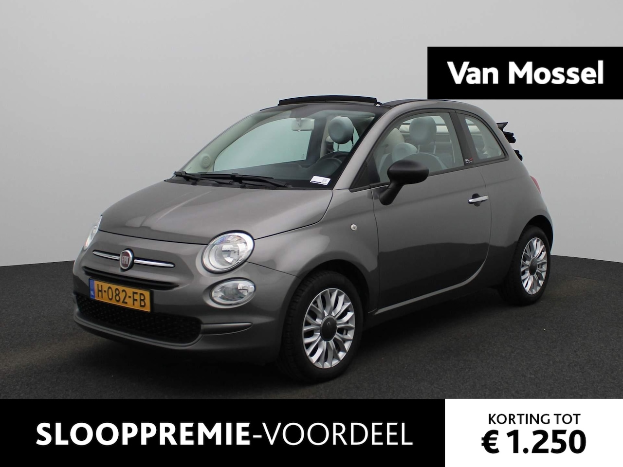 Fiat 500 C - 0.9 TwinAir Turbo Young | Cabrio | Navigatie | Airco | Bluetooth - AutoWereld.nl