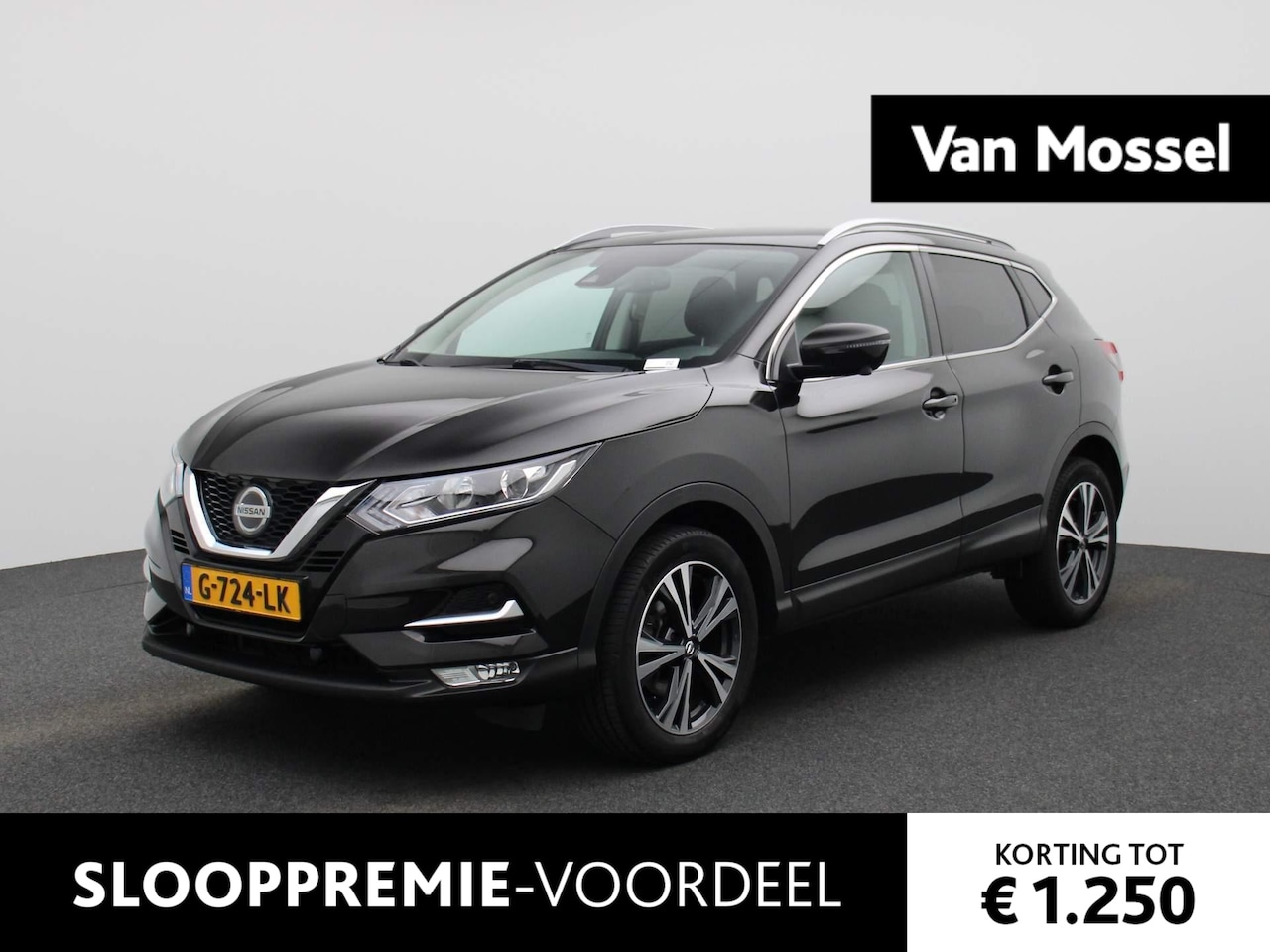 Nissan Qashqai - 1.3 DIG-T N-Connecta | PANORAMADAK | NAVIGATIE | 360-CAMERA | CLIMATE CONTROL | CRUISE CON - AutoWereld.nl