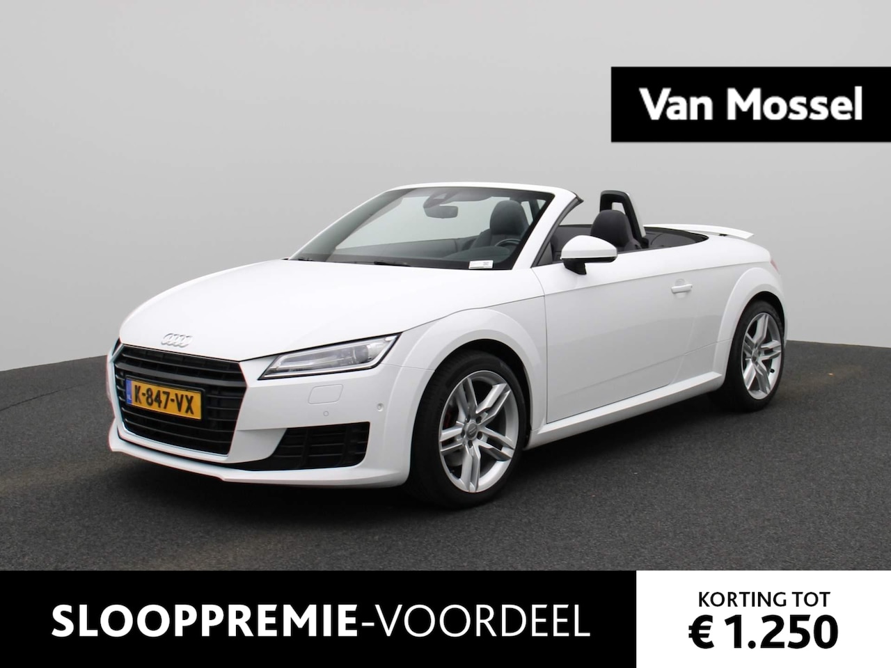 Audi TT Roadster - 1.8 TFSI Pro Line + | ACHTERUITRIJCAMERA | NAVIGATIE | STOELVERWARMING | ELECTRISCH WINDSC - AutoWereld.nl