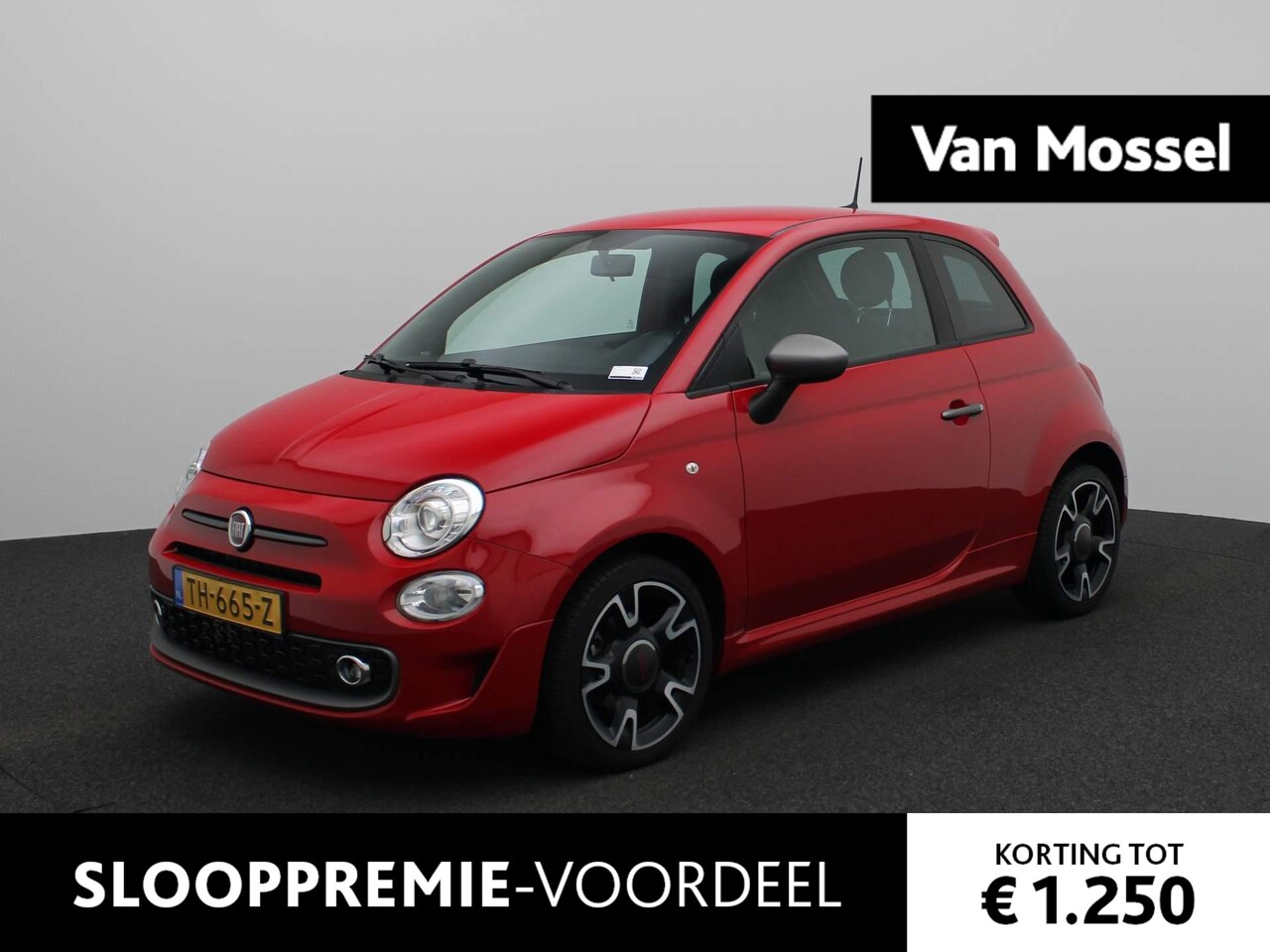 Fiat 500 - 0.9 TwinAir Turbo Sport | Navigatie | Climate Control | Lichtmetalen Velgen | Parkeersenso - AutoWereld.nl