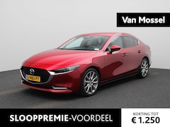 Mazda 3 - 3 2.0 e-SkyActiv-X M Hybrid 180 Luxury | Navigatie | Camera | Parkeersensoren | Leder | St