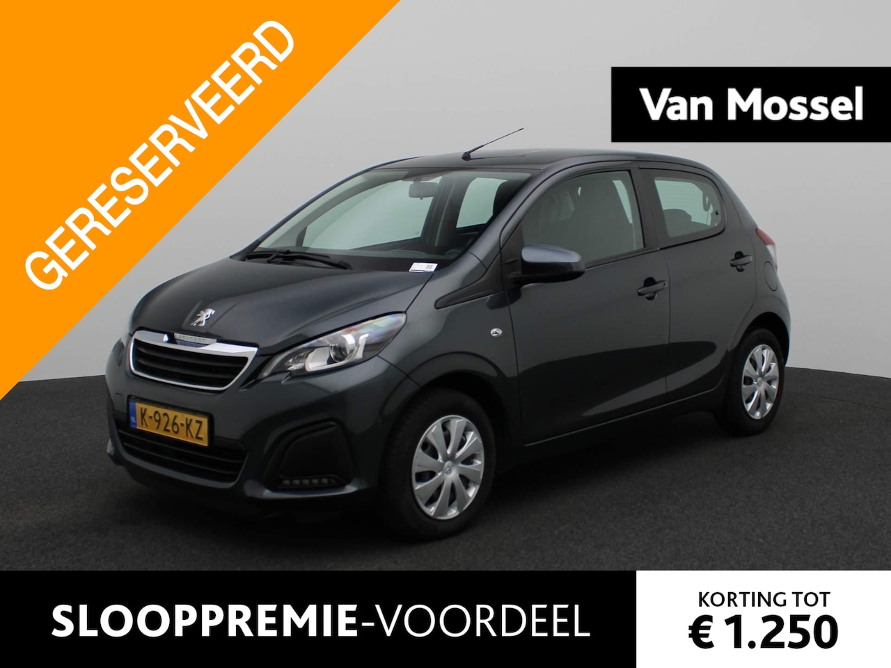 Peugeot 108 - 1.0 e-VTi Active | Airco | Bluetooth | LED | Start/Stop Systeem | Stuurwiel Multifunctione - AutoWereld.nl