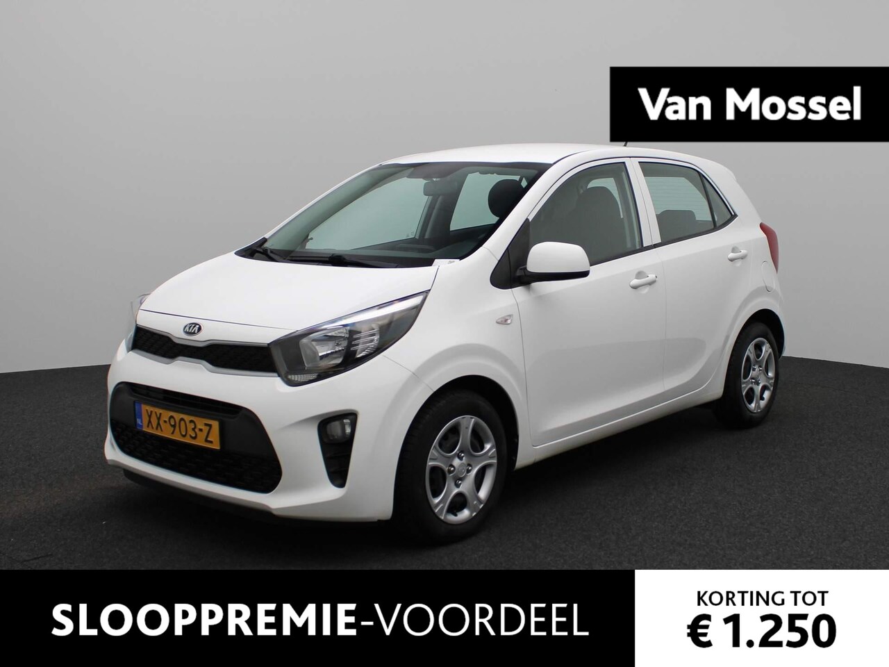 Kia Picanto - 1.0 CVVT EconomyPlusLine | Airco | Hill hold functie | Start/stop systeem | Anti doorSlip - AutoWereld.nl