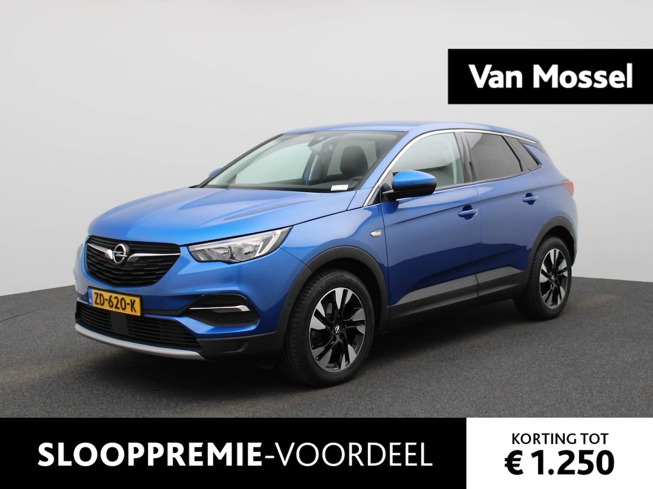 Opel Grandland X - 1.2 Turbo Business Executive | Apple Carplay/Android Auto | Bluetooth telefoonvoorbereidin - AutoWereld.nl