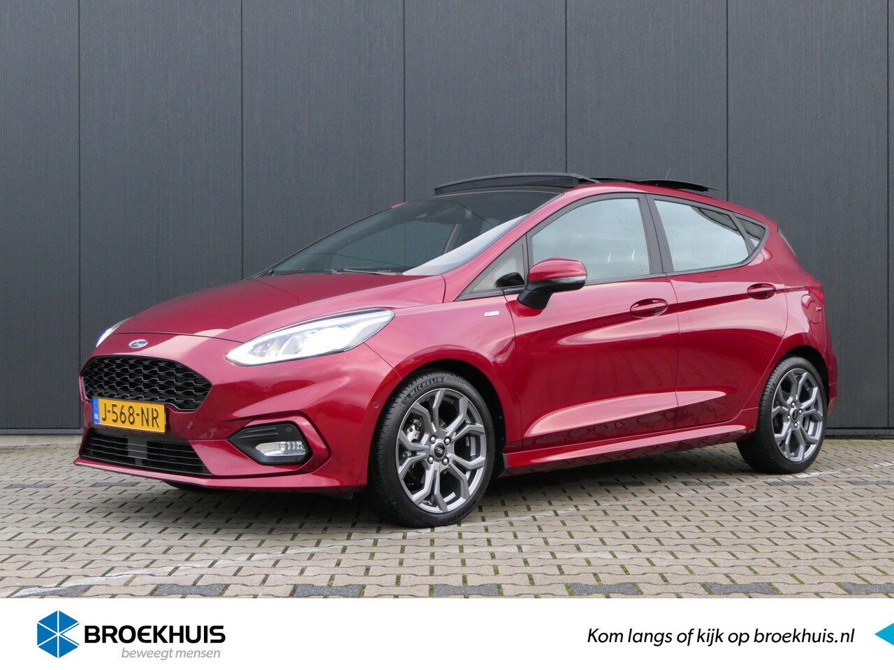 Ford Fiesta - 1.0 EcoBoost ST-Line X | Adaptive cruise control | Airco | Winter pack | Camera achter | S - AutoWereld.nl