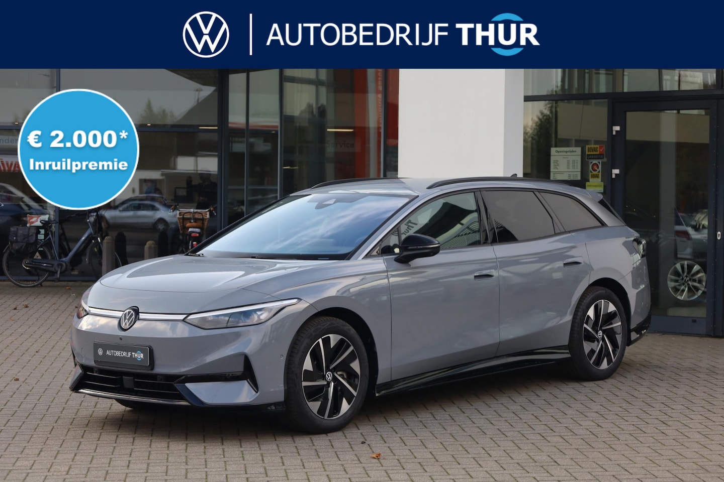 Volkswagen ID.7 Tourer - Pro S Business 86 kWh 286PK /210kW LED Matrix IQ.Light, alcantara interieur, premium audio - AutoWereld.nl