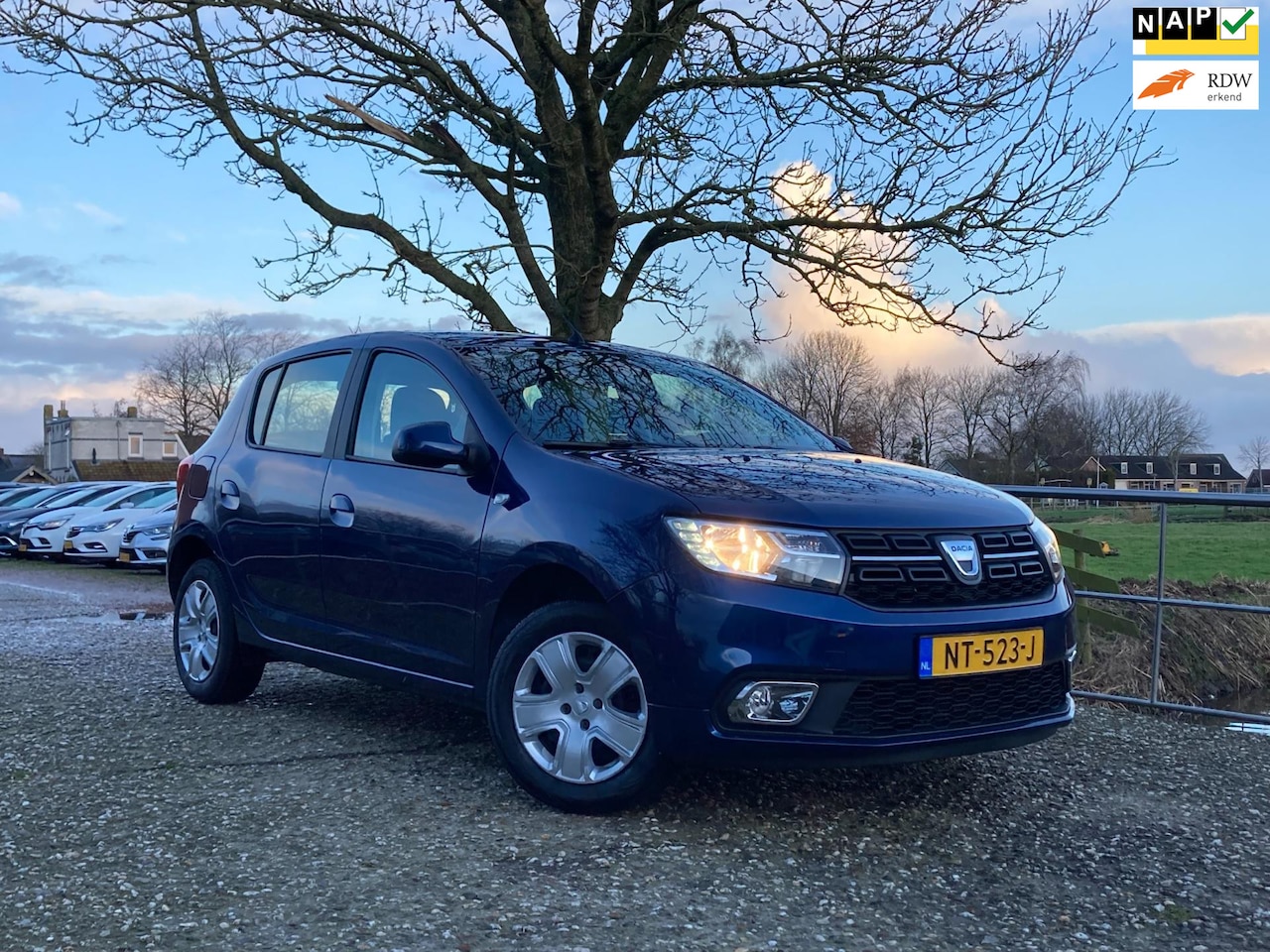 Dacia Sandero - 0.9 TCe Laureate | Dealer onderh. + Cruise + Airco nu € 6.975,-!!! - AutoWereld.nl