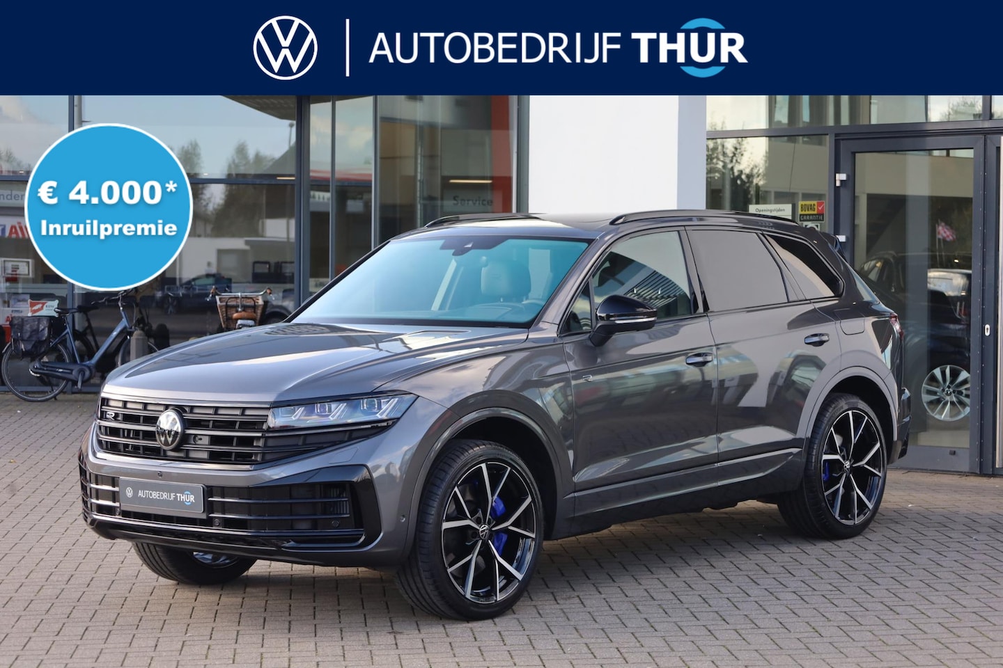 Volkswagen Touareg - 3.0 TSi eHybrid 4MOTION R 3.0 TSi eHybrid 4MOTION R 462PK / 340kW, Rondomzichtcamera, aanpasbare luchtvering, 22" 'E - AutoWereld.nl