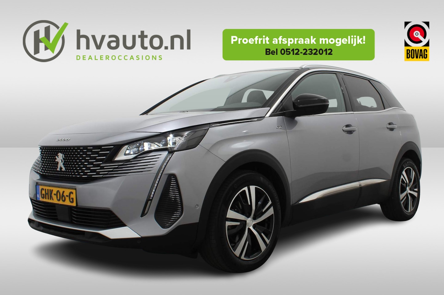 Peugeot 3008 - 1.2 PURETECH 130PK GT EAT8 | Navi | Camera | Cruise Adaptief - AutoWereld.nl