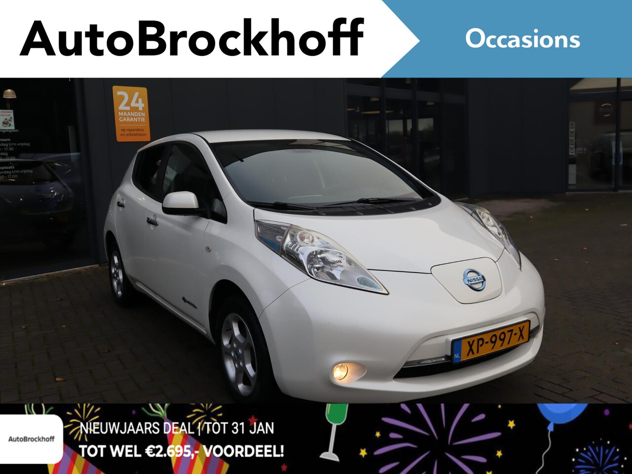 Nissan LEAF - Acenta 24 kWh | 100% Elektrisch | Navigatie | Climate control | Cruise Control | Lichtmeta - AutoWereld.nl