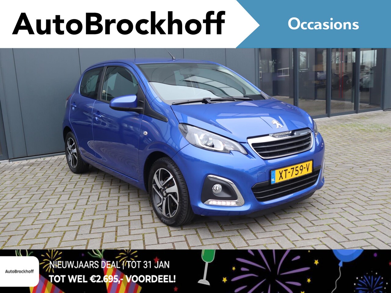 Peugeot 108 - 1.0 e-VTi Allure 5-deurs | Navi | Airco | DAB | Bluetooth | 15 inch L.M. Velgen Private Le - AutoWereld.nl