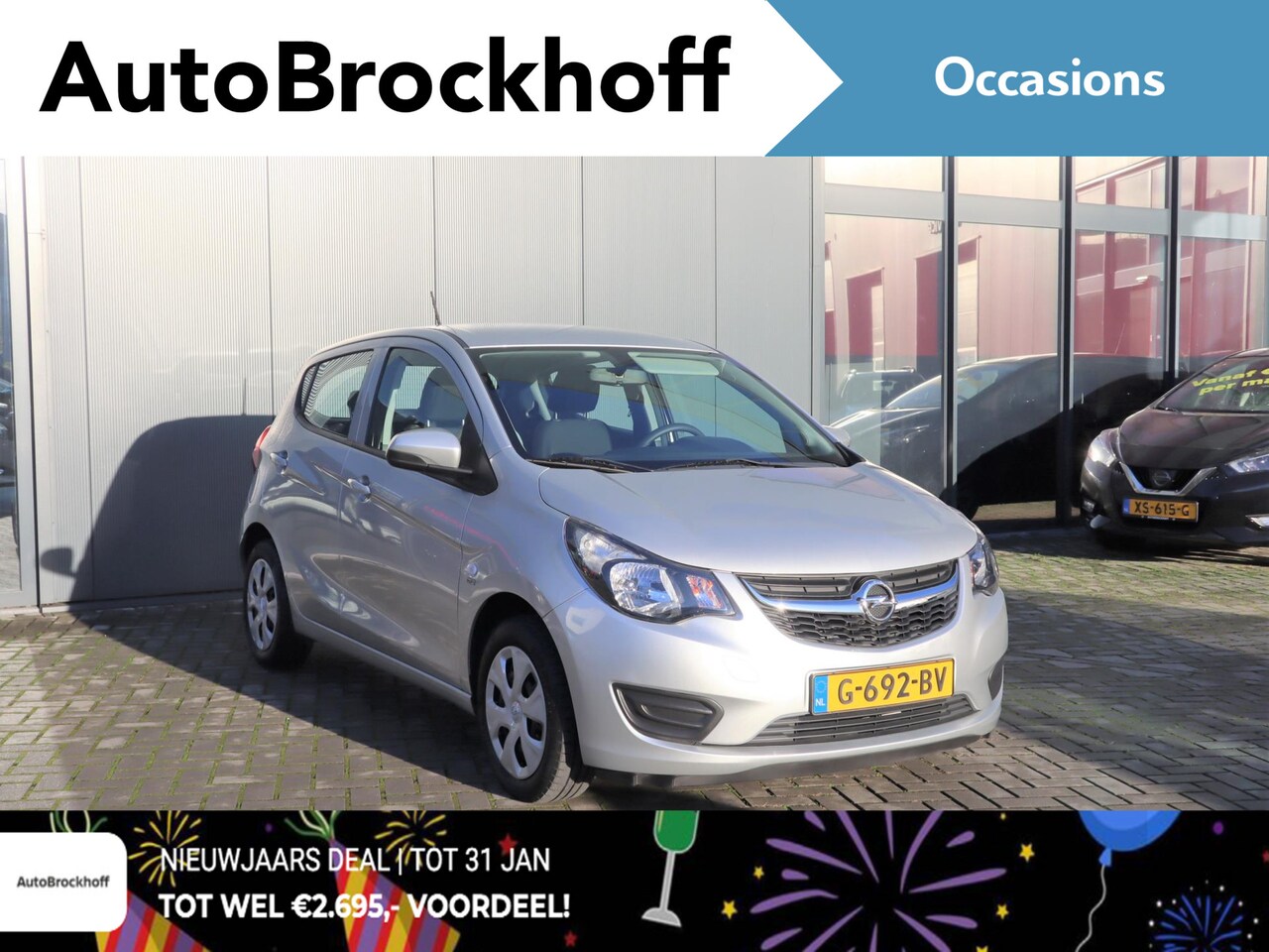 Opel Karl - 1.0 ecoFLEX 120 Jaar Edition | Airco | Radio | Cruise control | Bluetooth - AutoWereld.nl