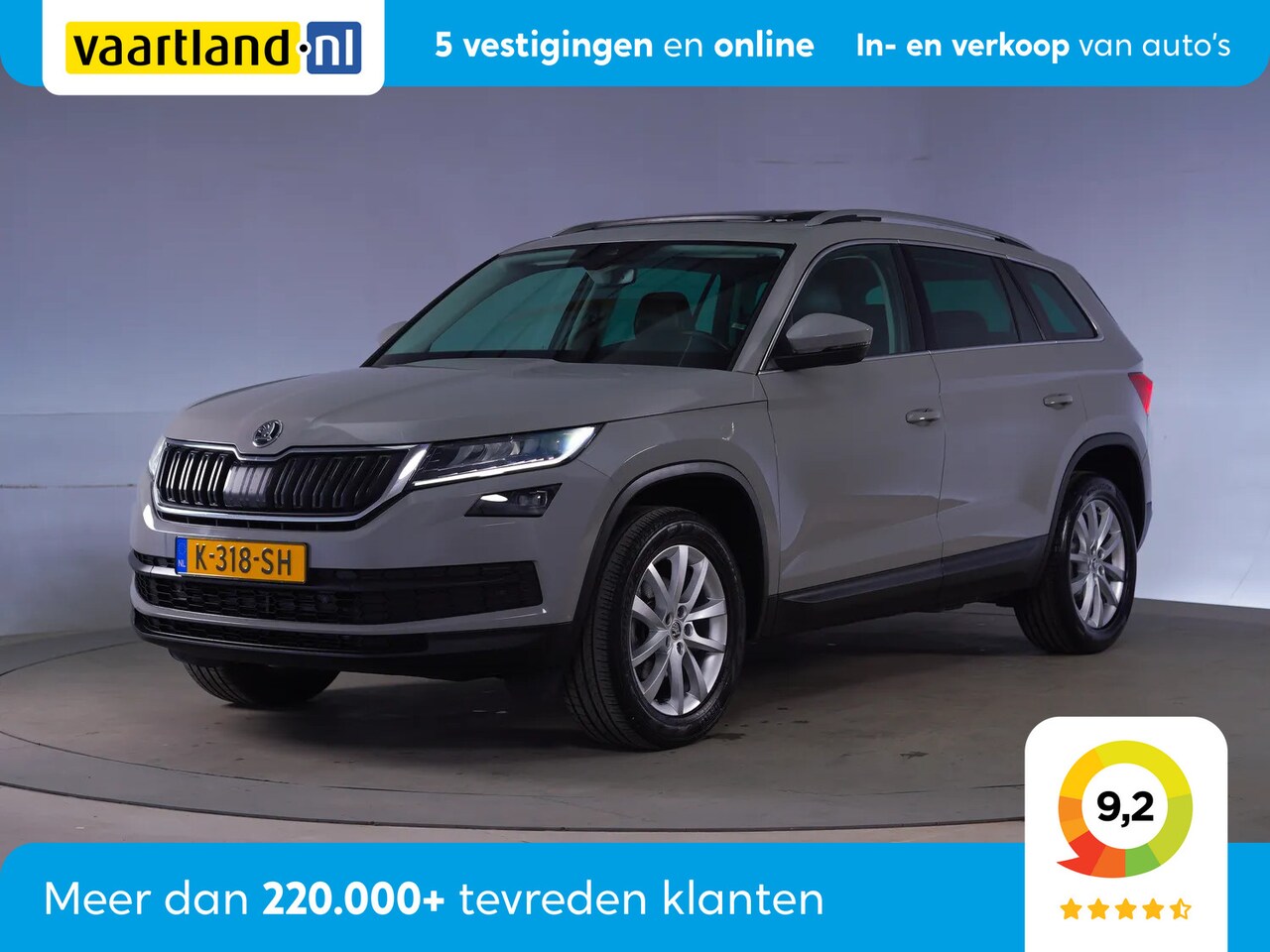 Skoda Kodiaq - 1.5 TSI Business Edition [ Panorama Trekhaak Half leder ] - AutoWereld.nl