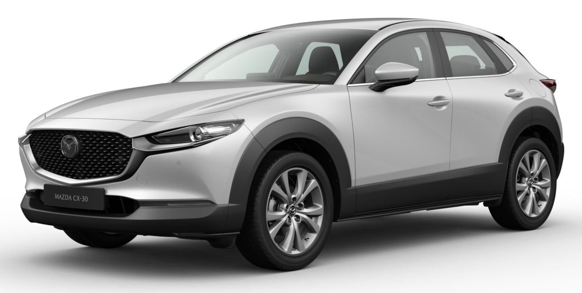 Mazda CX-30 - Automaat 2.0 e-SkyActiv-G M Hybrid Exclusive-line - Zwart leer pakket - AutoWereld.nl