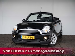 MINI Cabrio - 1.6 One Anniversary NL AUTO NAP 1e eigenaar Airco l Stoelverwarming l Navi l PDC Dealer oh