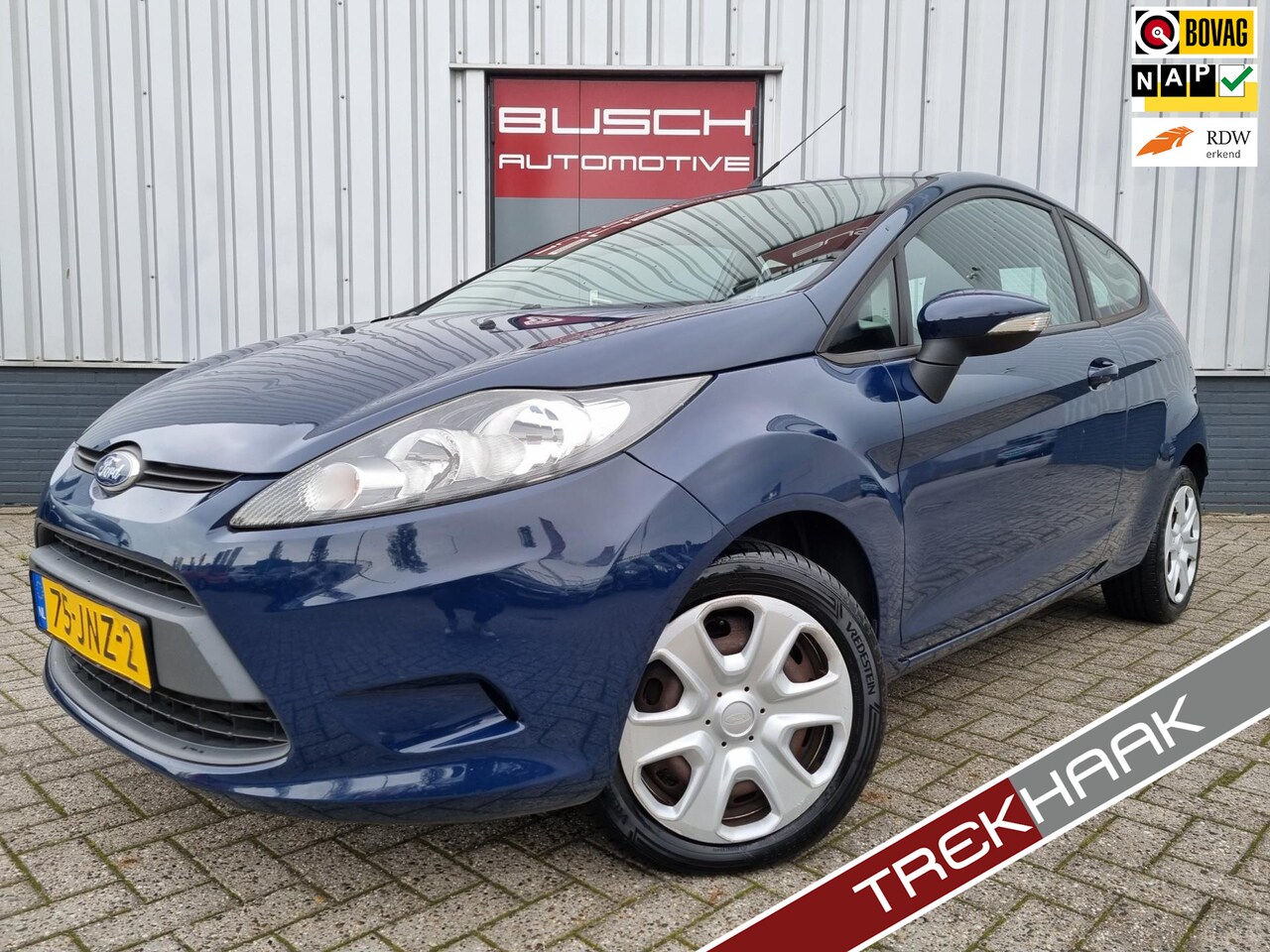 Ford Fiesta - 1.25 Limited VAN 1e EIGENAAR | AIRCO | TREKHAAK | - AutoWereld.nl