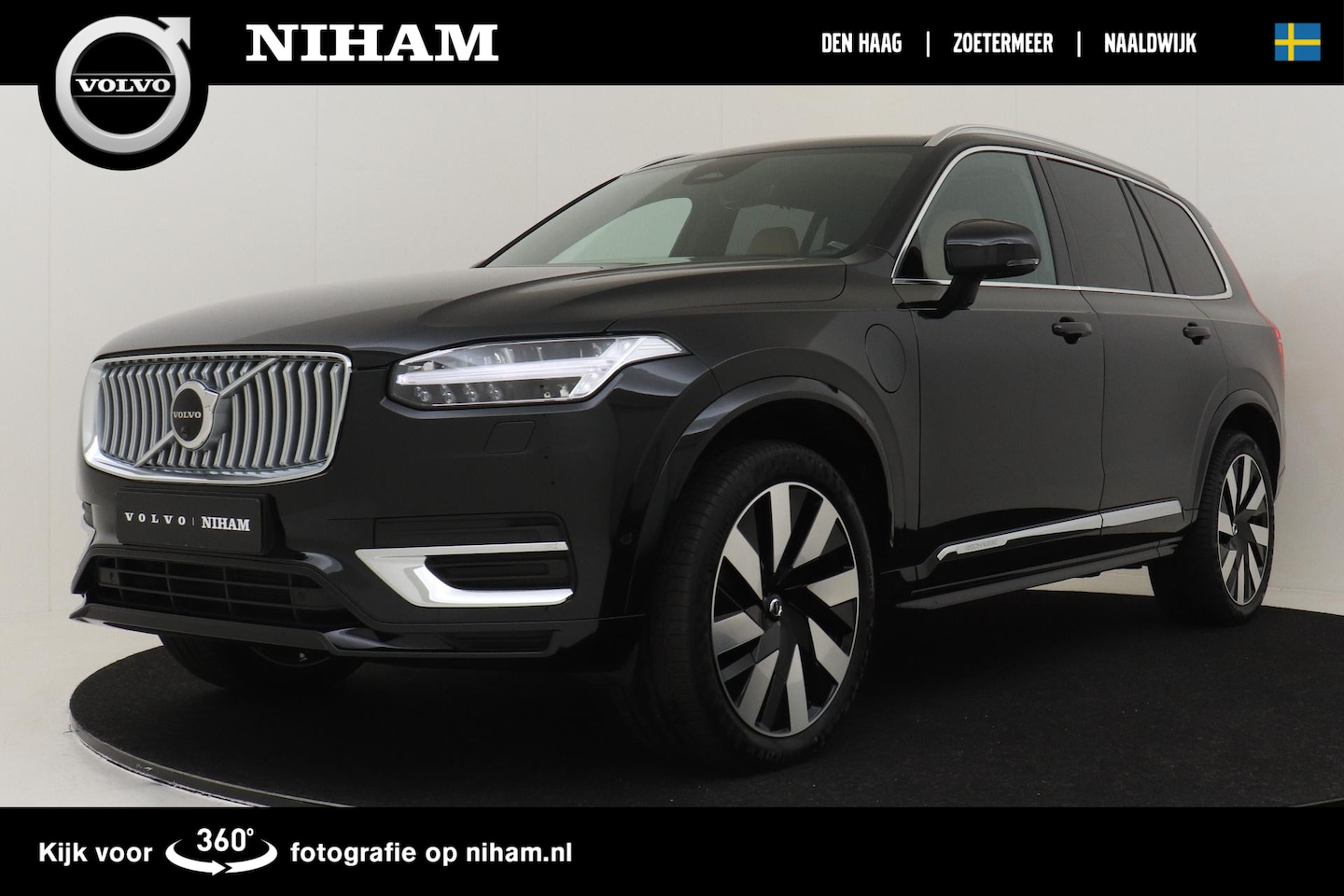 Volvo XC90 - T8 RECHARGE AWD ULTIMATE BRIGHT *FULL OPTIONS!* -PANO.DAK|B&W-AUDIO|LUCHTVERING|360°CAM|GE - AutoWereld.nl