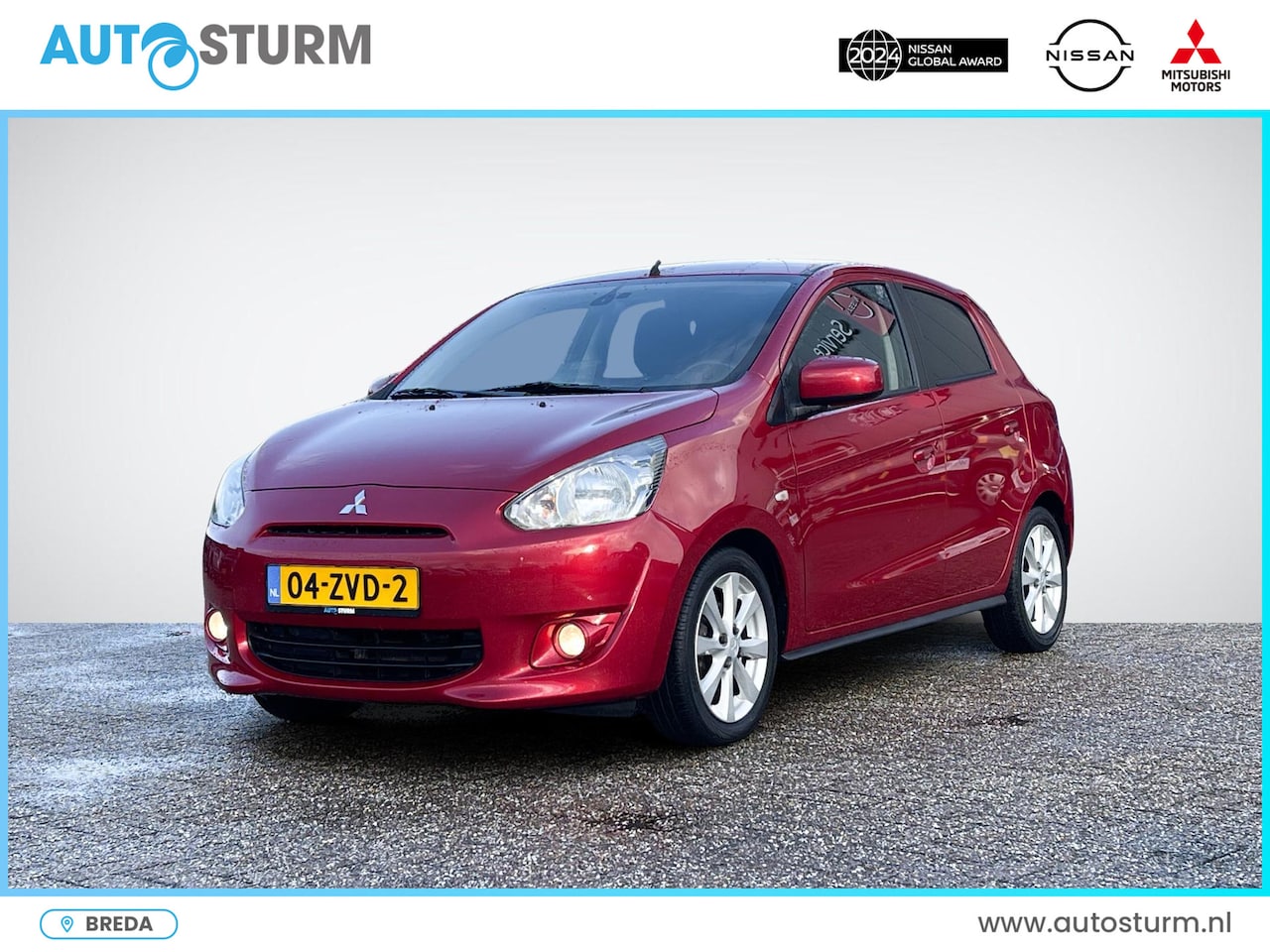 Mitsubishi Space Star - 1.2 Intense+ | Climate Control | LM Velgen | Elek. Ramen + Spiegels | Radio-CD/MP3 Speler - AutoWereld.nl