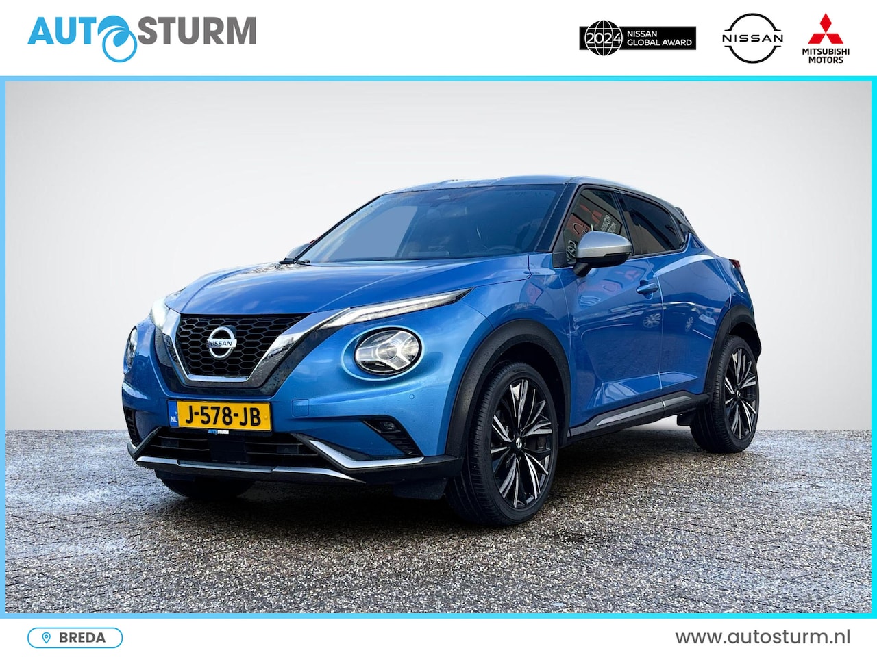 Nissan Juke - 1.0 DIG-T N-Design Interior Pack | BOSE Audio | Stoelverwarming | Leder/Alcantara | Naviga - AutoWereld.nl