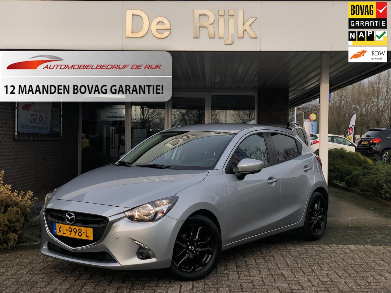 Mazda 2 - 1.5 Skyactiv-G Sport Selected | Navi, Camera, Cruise, Airco, DAB+ | Dealeronderhouden | - AutoWereld.nl