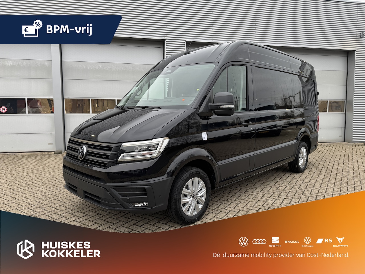 Volkswagen Crafter - Bestelwagen 35 2.0 TDI 177pk Automaat L3H3 Exclusive | Geveerde stoel | ACC | LM 17'' velg - AutoWereld.nl