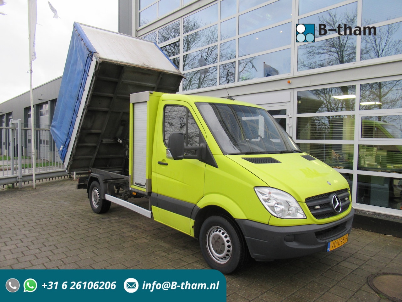 Mercedes-Benz Sprinter - 313 2.2 CDI 366 Kipper - Tipper Plane huif - AutoWereld.nl