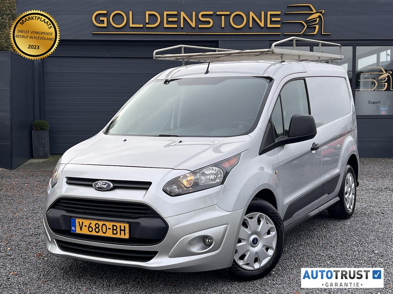 Ford Transit Connect - 1.5 TDCI L1 Trend 3-Zits,1e Eigenaar,Airco,Cruise,PDC,Imperiaal,N.A.P,Nieuwe APK bij Aflev - AutoWereld.nl