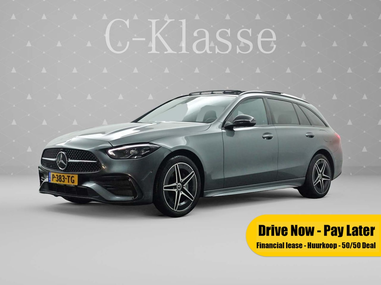 Mercedes-Benz C-klasse Estate - 300 e AMG Plug in Hybrid 9G Aut- Panodak I Bi Color Leer I Carplay I 360 cam I Rijassisten - AutoWereld.nl