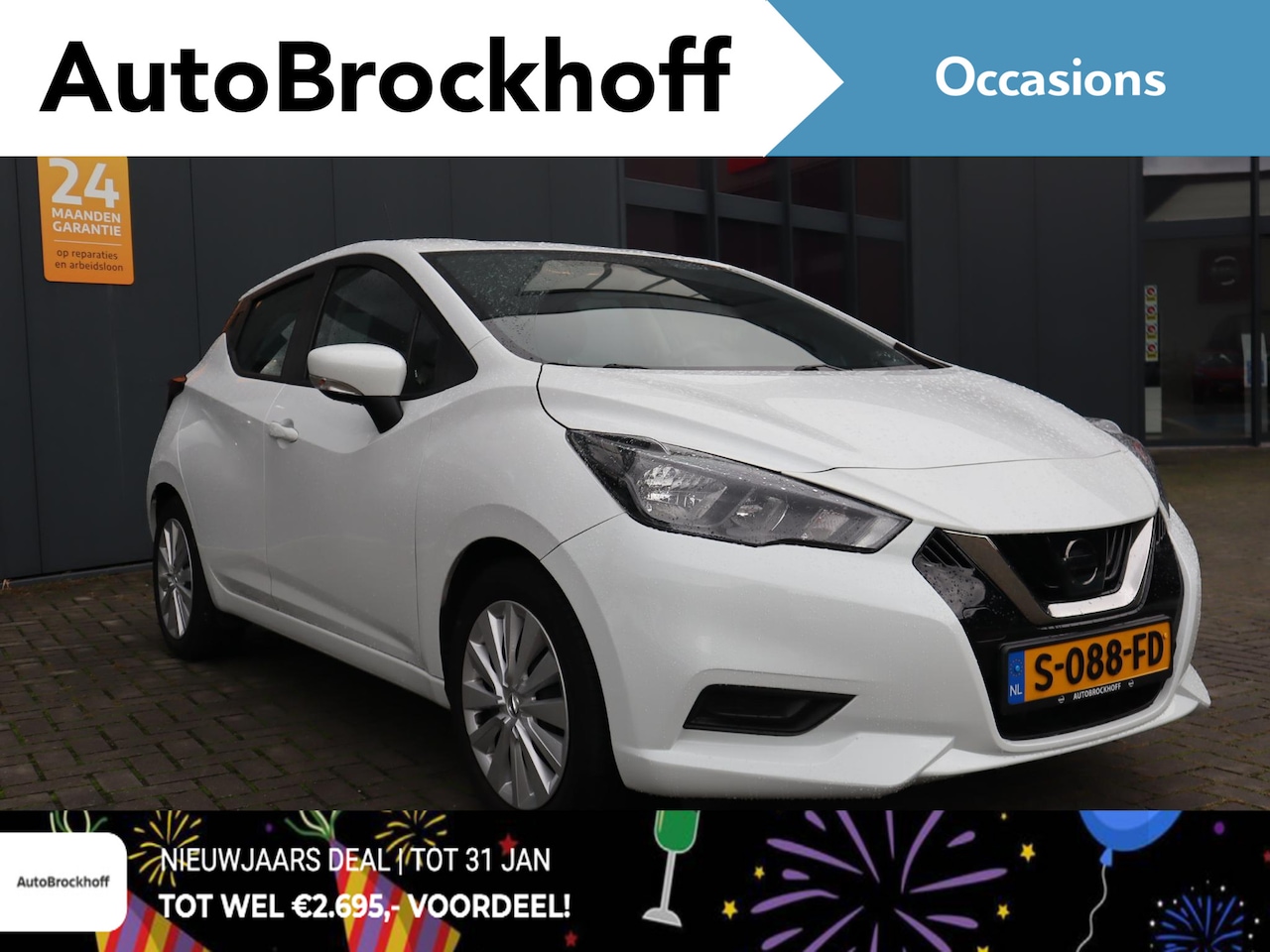 Nissan Micra - 1.0 IG-T Acenta Apple Carplay & Android Auto | Airco | Cruise Control | Bluetooth | DAB | - AutoWereld.nl