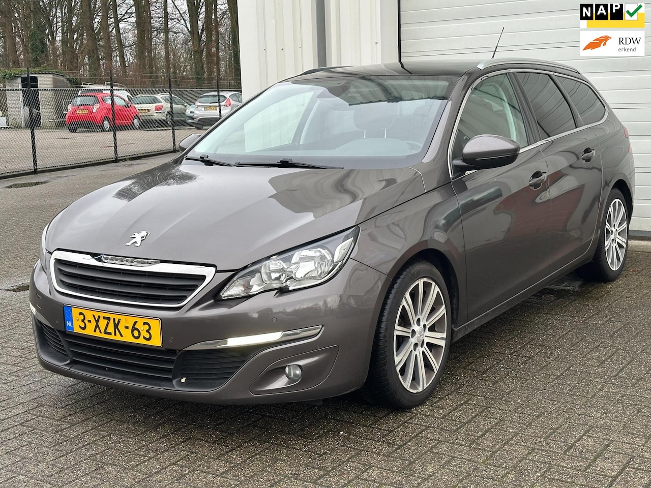 Peugeot 308 SW - 1.6 BlueHDI Blue Executive, Panodak, Leder, Navi, Camera ! - AutoWereld.nl