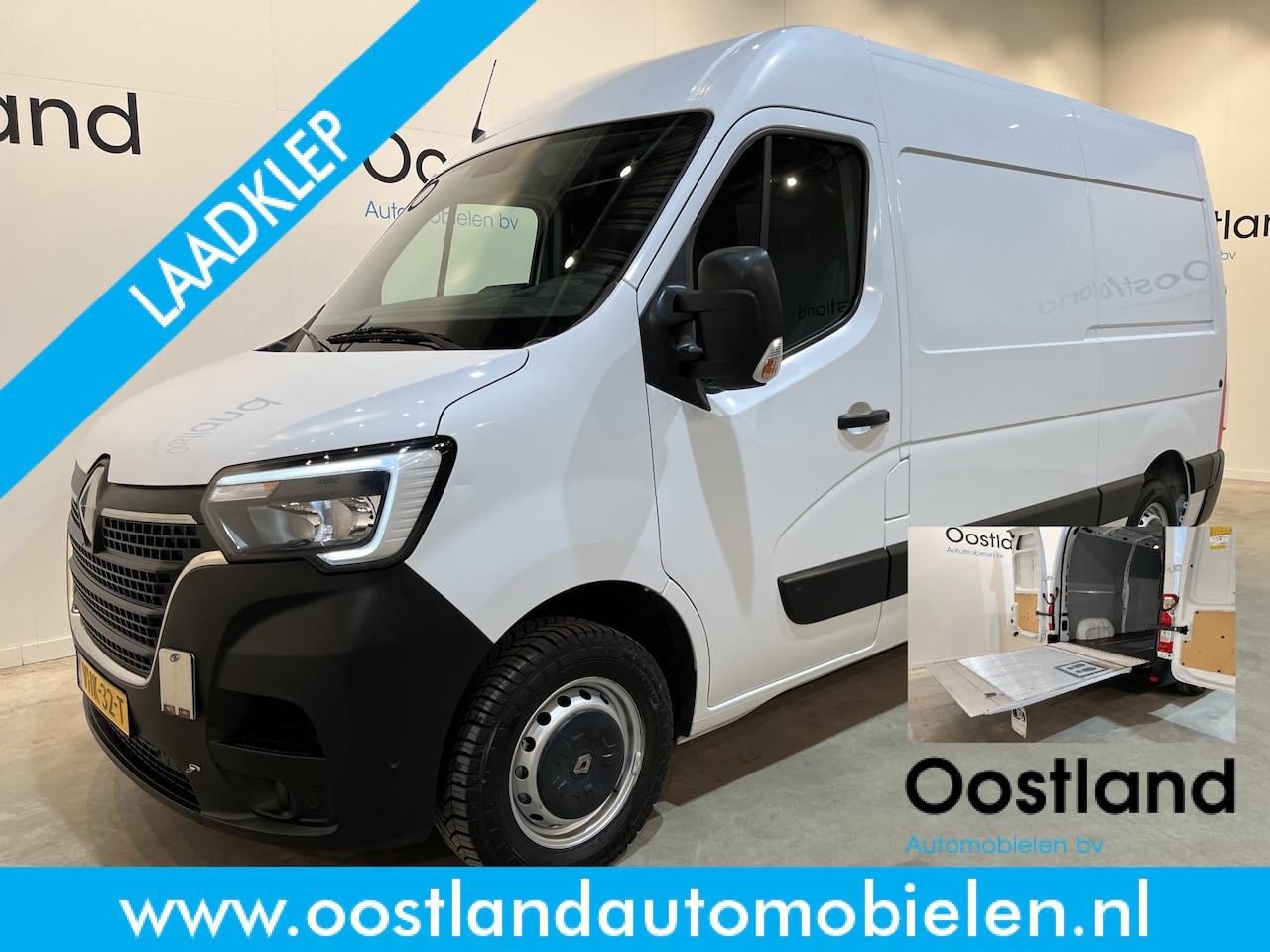 Renault Master - 2.3 dCi L2H2 136 PK / Dhollandia Laadklep / Euro 6 / Airco / Camera / CarPlay / Cruise Con - AutoWereld.nl