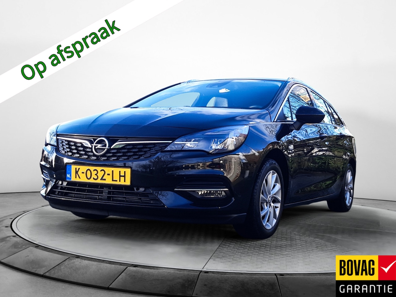 Opel Astra Sports Tourer - 1.2 Business Elegance (146 PK) 2e-Eig. OPEL-Dealer-Onderh. BOVAG-Garantie. NL-AUTO. Trekha - AutoWereld.nl