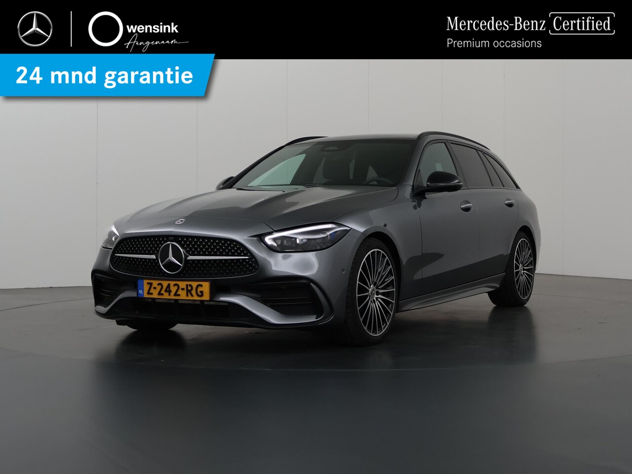 Mercedes-Benz C-klasse Estate - 180 AMG NIGHT Premium | Panoramadak | 360 camera | Digital Light | Stoel Memory | Keyless - AutoWereld.nl