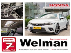 Honda Civic - 2.0i e:HEV ADVANCE - HYBRID - AKTIE - NIEUW - DIRECT RIJDEN