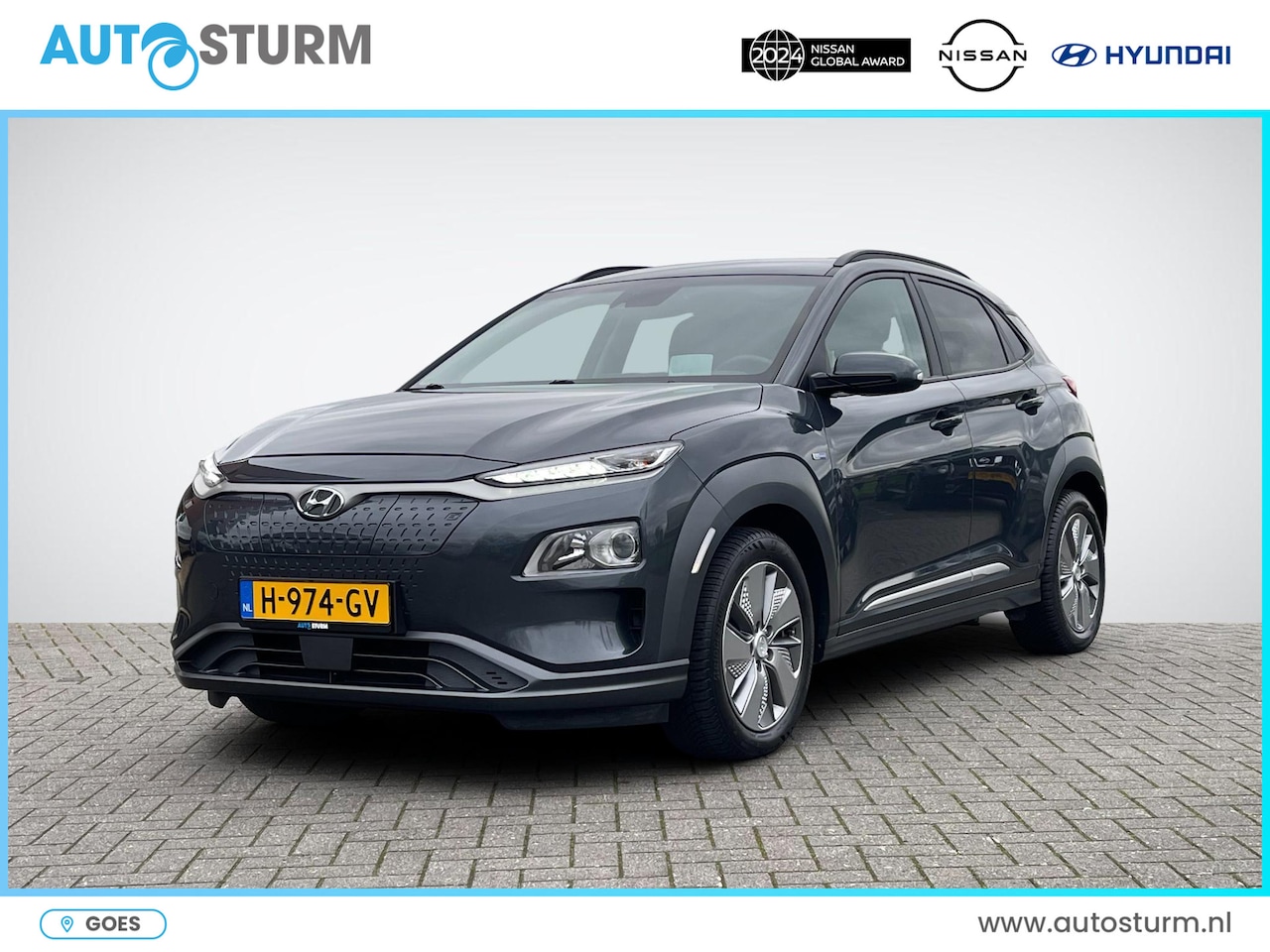 Hyundai Kona Electric - EV Fashion 64 kWh Design Pack | Navigatie | Camera | Stoelverwarming | Head-Up Display | A - AutoWereld.nl