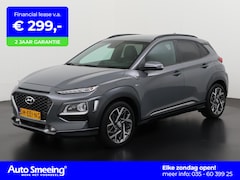 Hyundai Kona - 1.6 GDI HEV Premium | Leder | Trekhaak | Head Up | Zondag Open