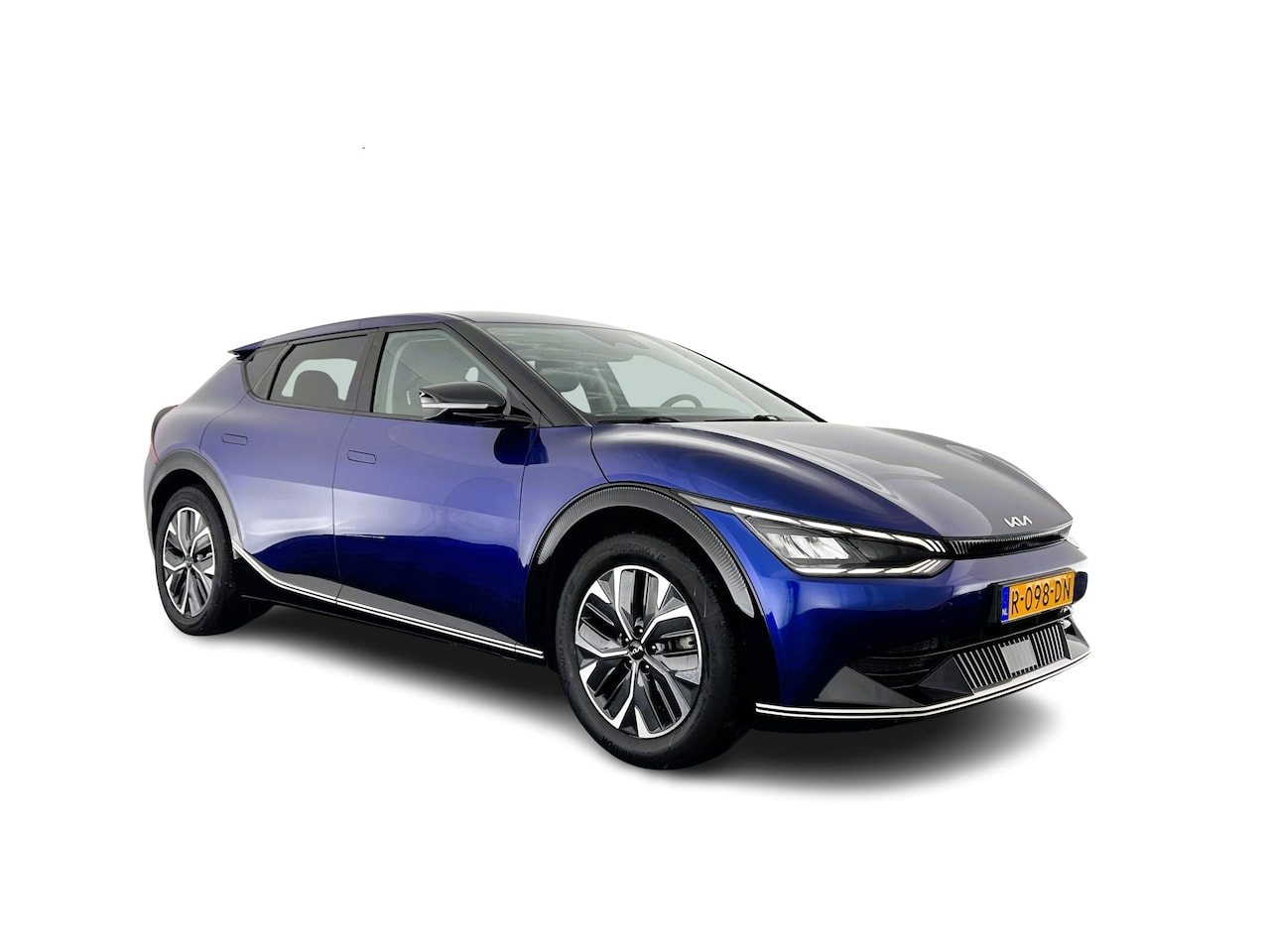 Kia EV6 - Plus 77.4 kWh [ 3-Fase ] (INCL-BTW) *FULL-LEATHER | ADAPTIVE-CRUISE | HEAT-PUMP | VIRTUAL- - AutoWereld.nl