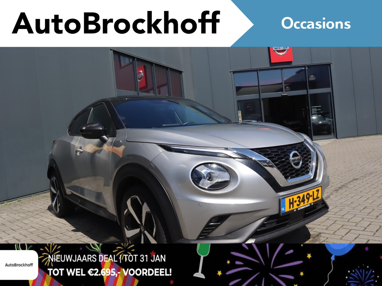 Nissan Juke - 1.0 DIG-T Premiere Edition Navigatie | Automaat | Cruise control | Climate control | Licht - AutoWereld.nl