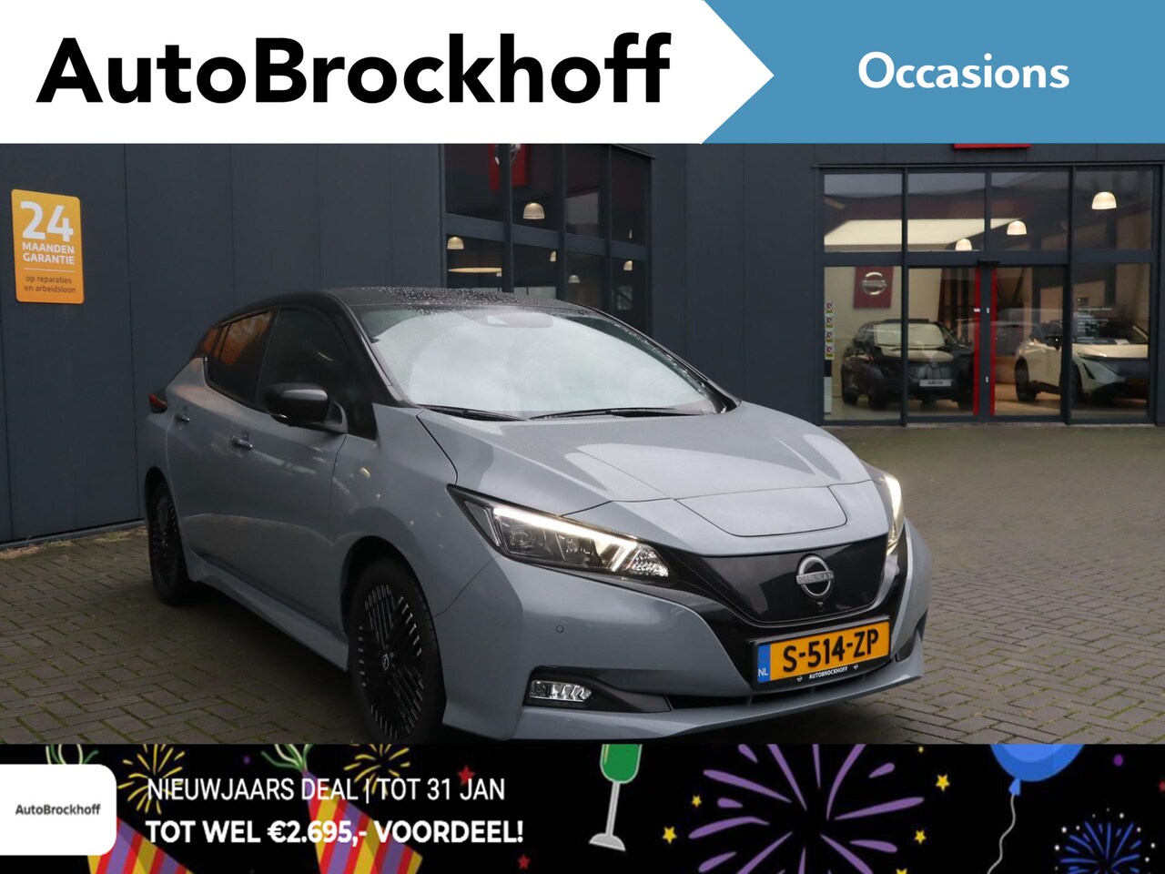 Nissan LEAF - Business Executive 39kWh Full Options | Vol Leder | 2 kleuren | MY23 - AutoWereld.nl