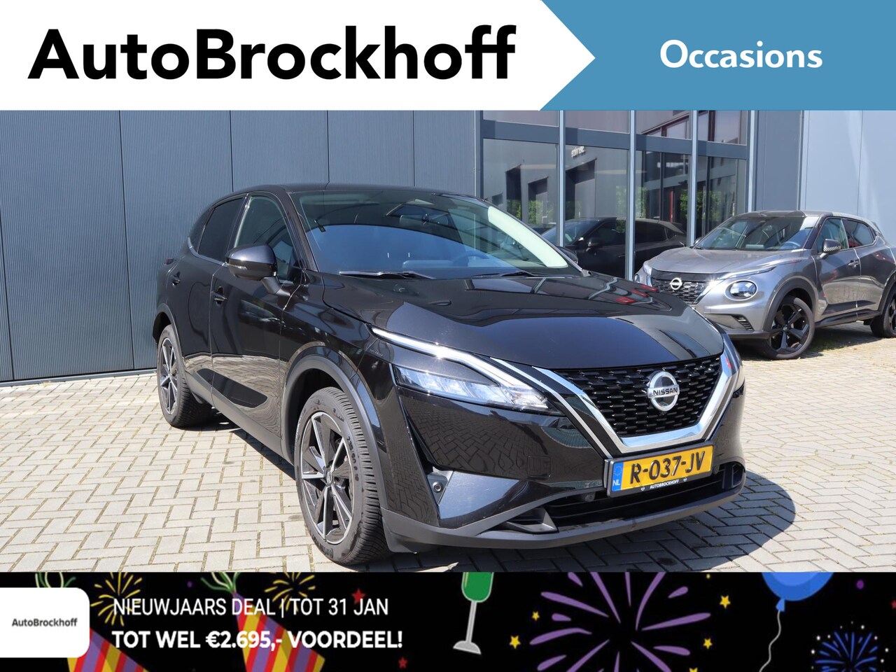 Nissan Qashqai - 1.3 MHEV N-Style | Navi | Climate | 360 AVM | Draadloos Telefoonlader | Apple Carplay & An - AutoWereld.nl