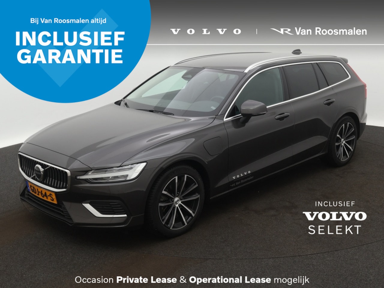 Volvo V60 - 2.0 T6 AWD Essential Edition | metallic | Adaptive cruise | - AutoWereld.nl