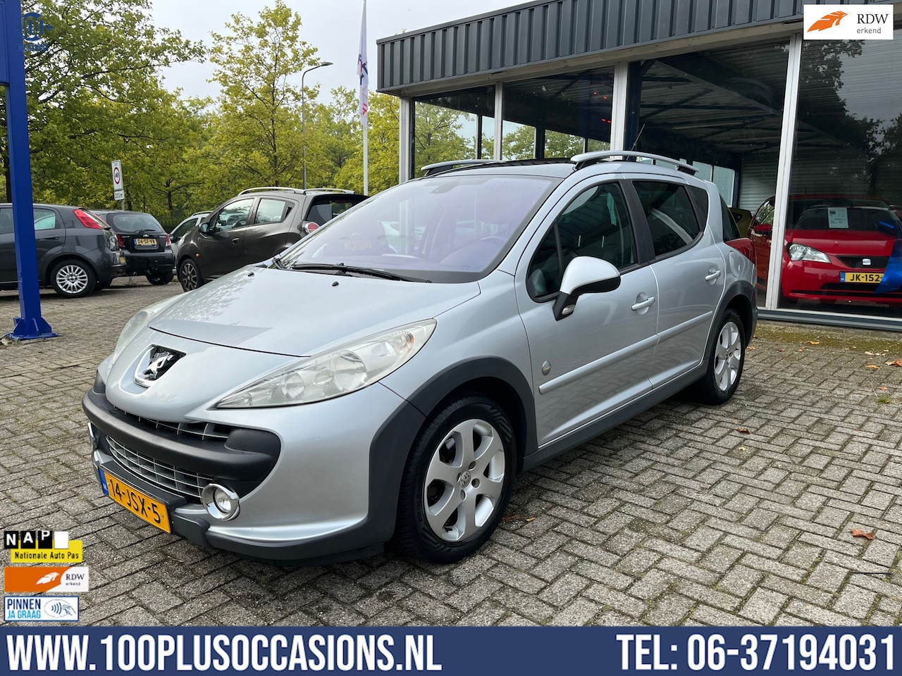 Peugeot 207 SW Outdoor - 1.6 VTi Sublime Dakvenster, Trekhaak LEES ADVERTENTIE - AutoWereld.nl