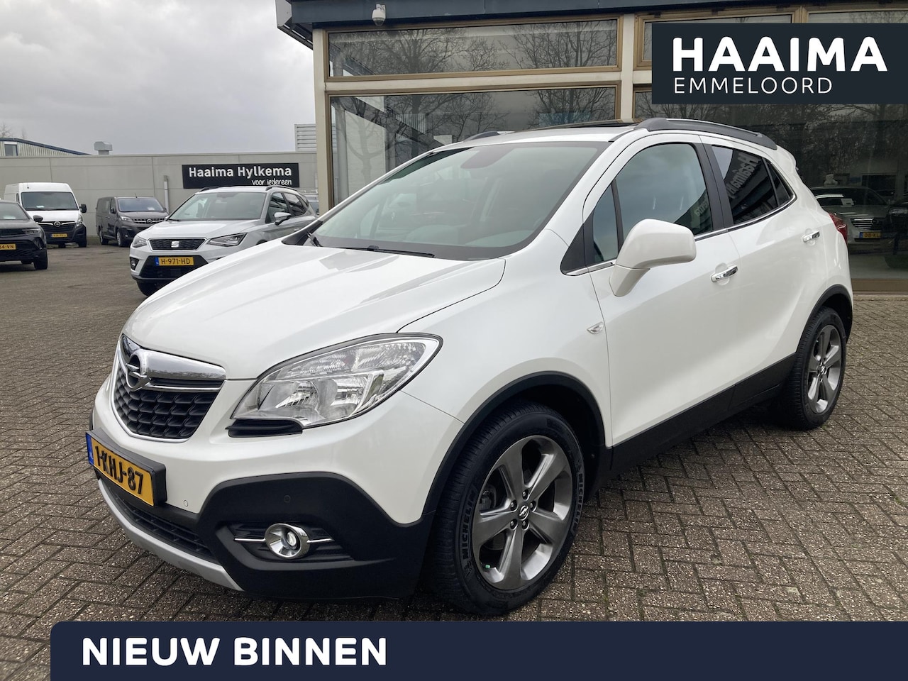 Opel Mokka - 1.4 T Cosmo 4x4 | ECC | Navi | Camera |Stuur & Stoelverwarming | Leder | Schuifdak | 18"LM - AutoWereld.nl