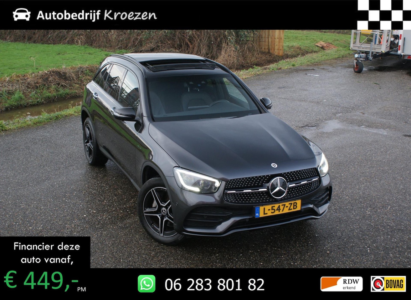 Mercedes-Benz GLC-klasse - 300e 4MATIC ///AMG Pakket | Pano | 360 camera | Burmester | Prijs incl BTW | - AutoWereld.nl