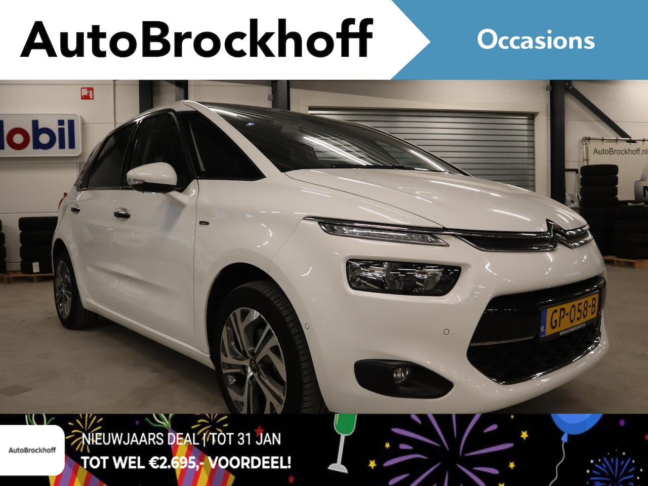 Citroën C4 Picasso - 1.2 PureTech Exclusive | Navi | Climate Control | Bluetooth | Cruise Control | Parkeersens - AutoWereld.nl